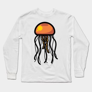 Multicoloured Jellyfish Long Sleeve T-Shirt